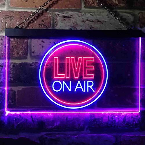 On Air Neon Signs, LED Studio Live Decorative Lights, On Air Neon lights  Wall Decor For influencers Podcasts,live streams,Stadios,Nightclub, Man  Cave