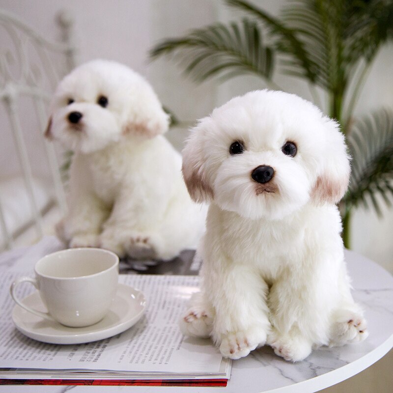 maltese stuffed animal