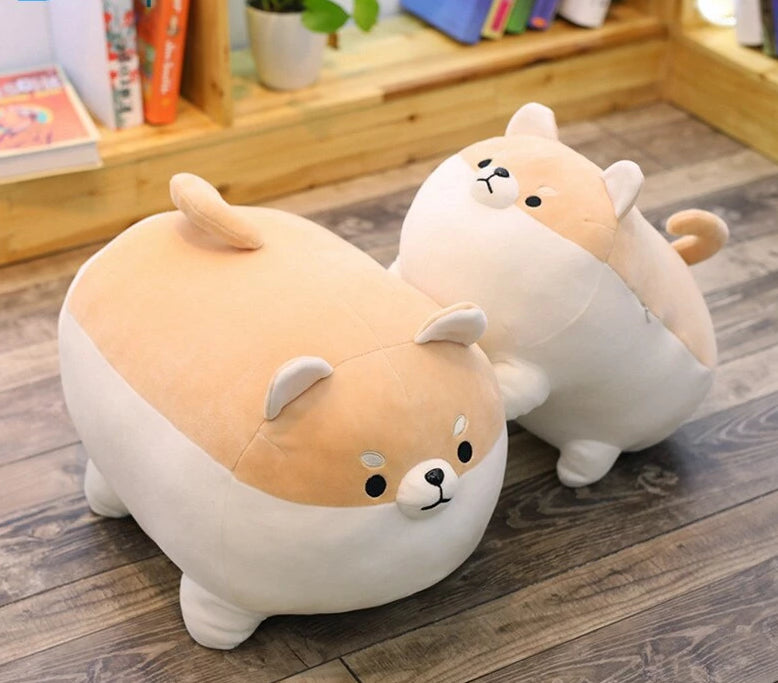 fat dog stuffed animal