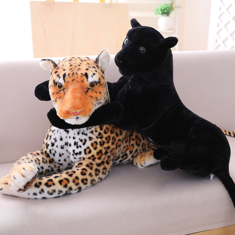 stuffed leopard toy