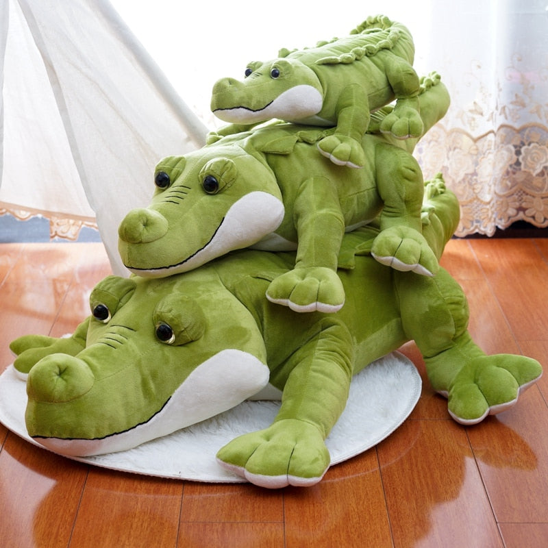 big stuffed alligator
