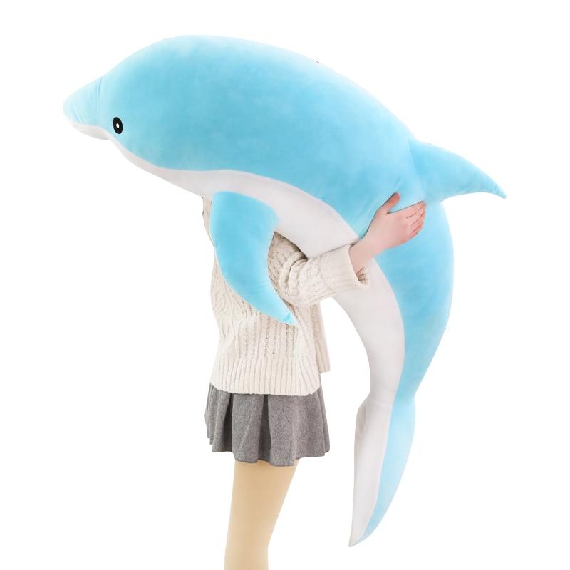 huge dolphin stuffed animal