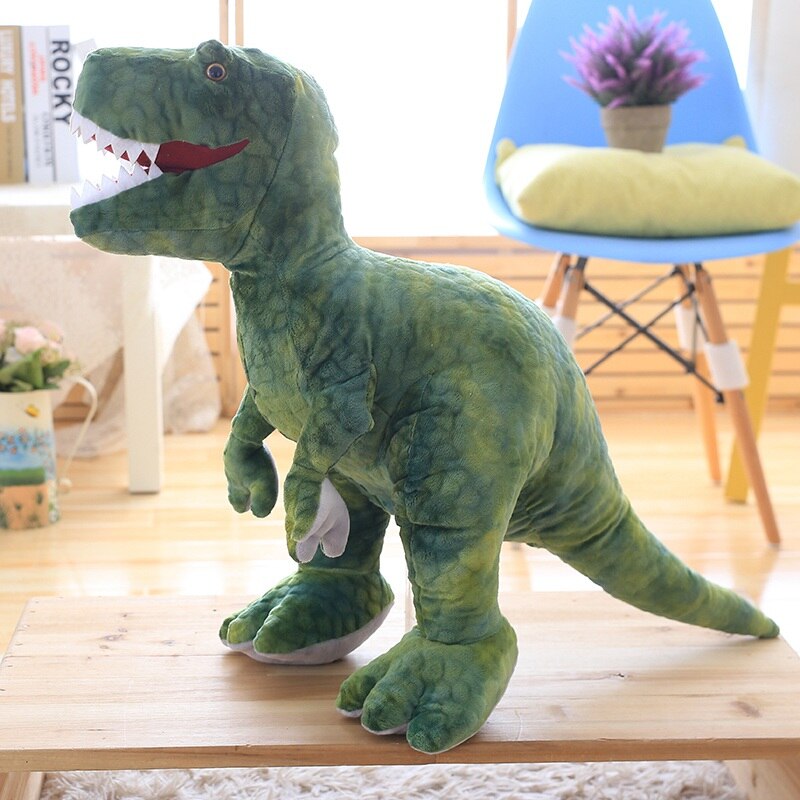 oversized stuffed dinosaur