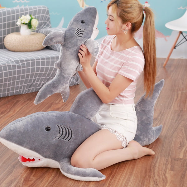 giant shark plush that eats you