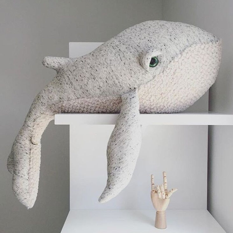 stuffed whale for baby