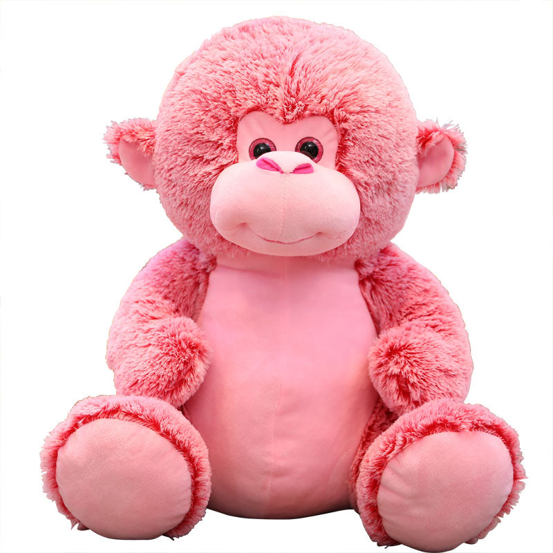 pink monkey stuffed animal