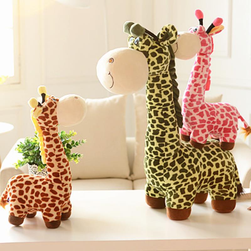 big giraffe stuffed animal