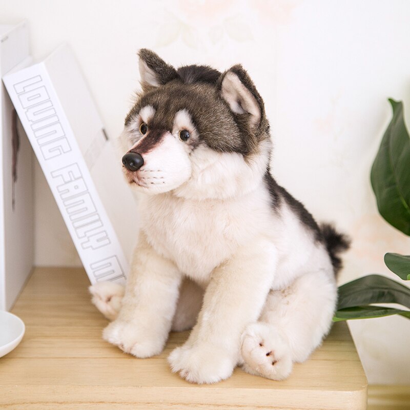 husky puppy stuffed animal