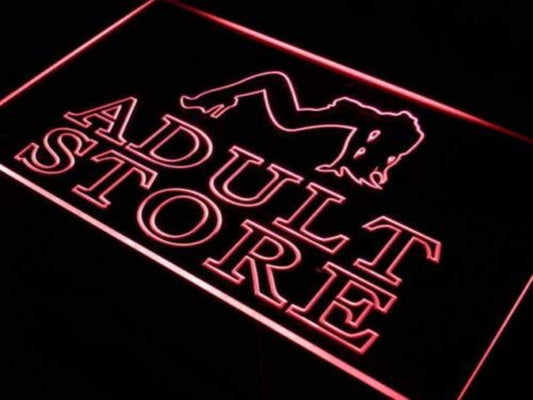 DC180019 XXX DVD Adult Store Toys Shop Decor Neon Sign Dual Color