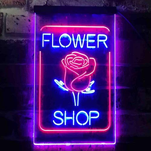 Buy Orchids Florist Flower Shop LED Neon Light Sign