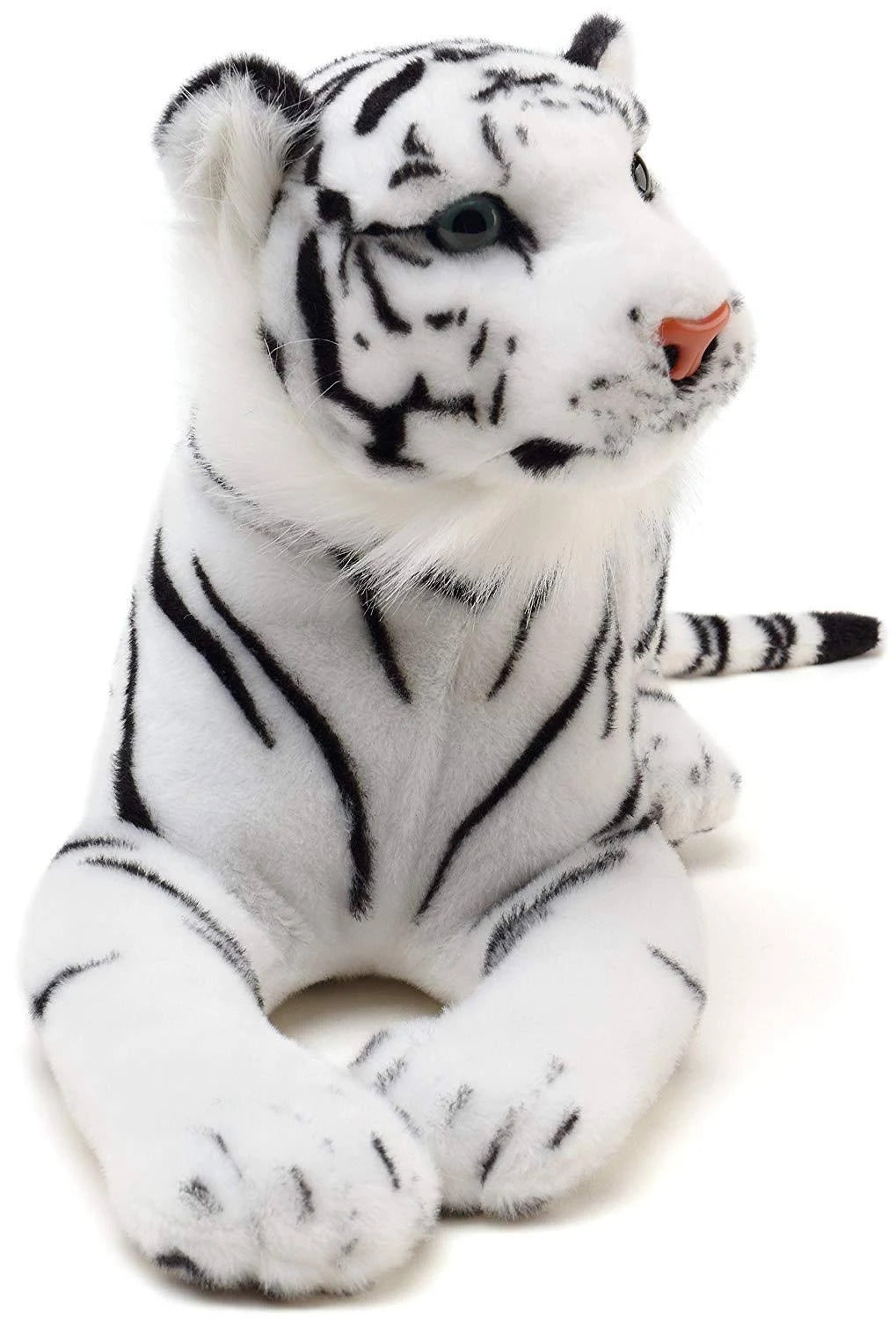 large white tiger stuffed animal