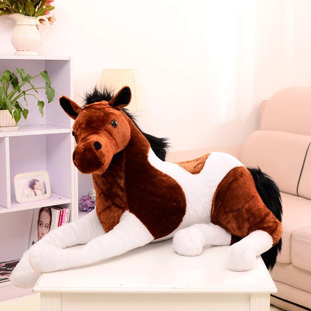 oversized plush horse