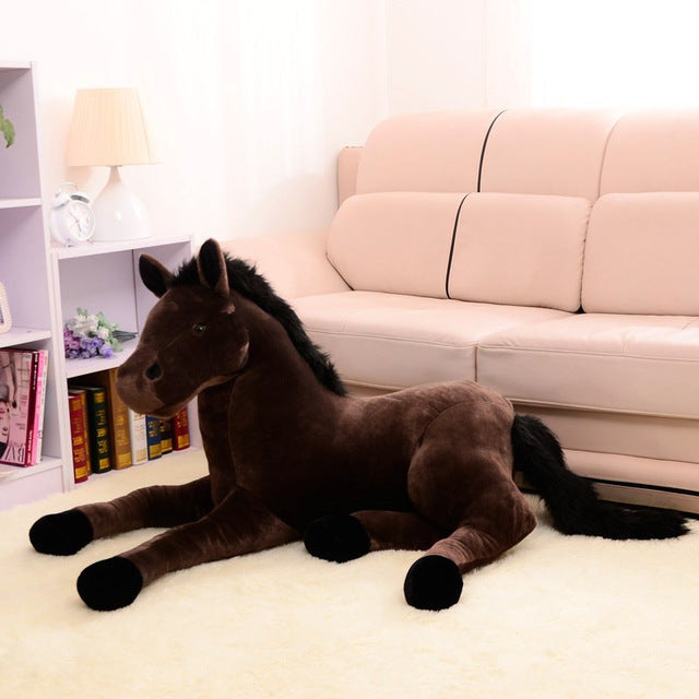 huge horse stuffed animal