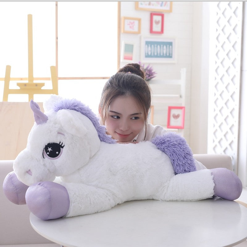 giant stuffed unicorn soft plush toy