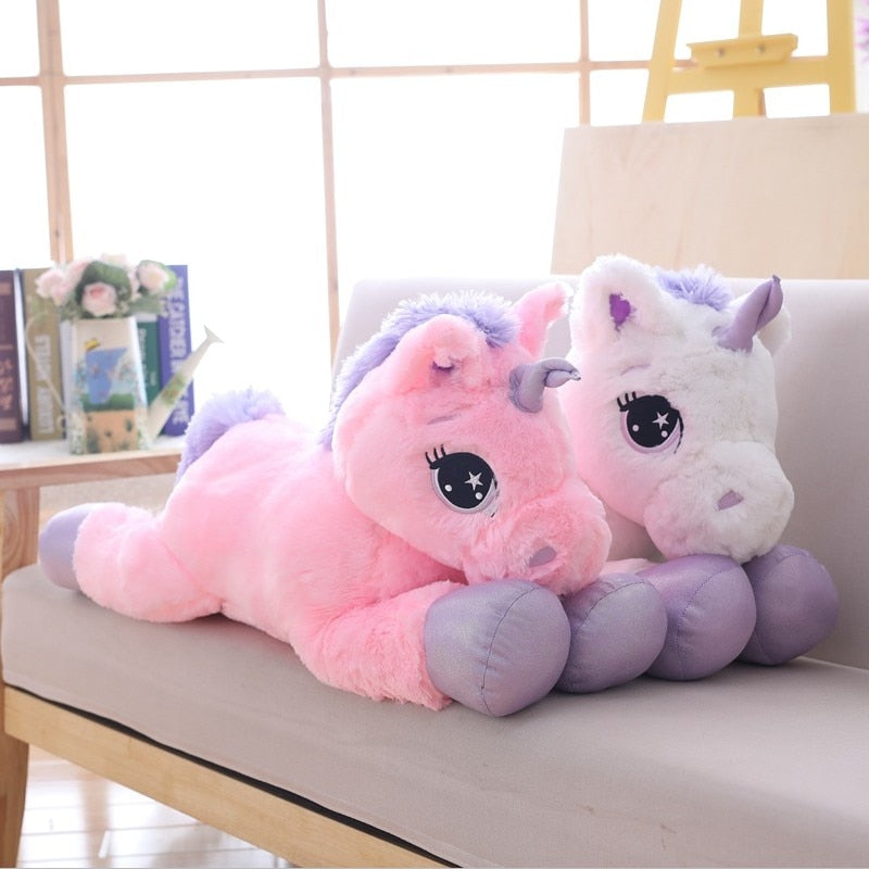 big unicorn stuffed animal