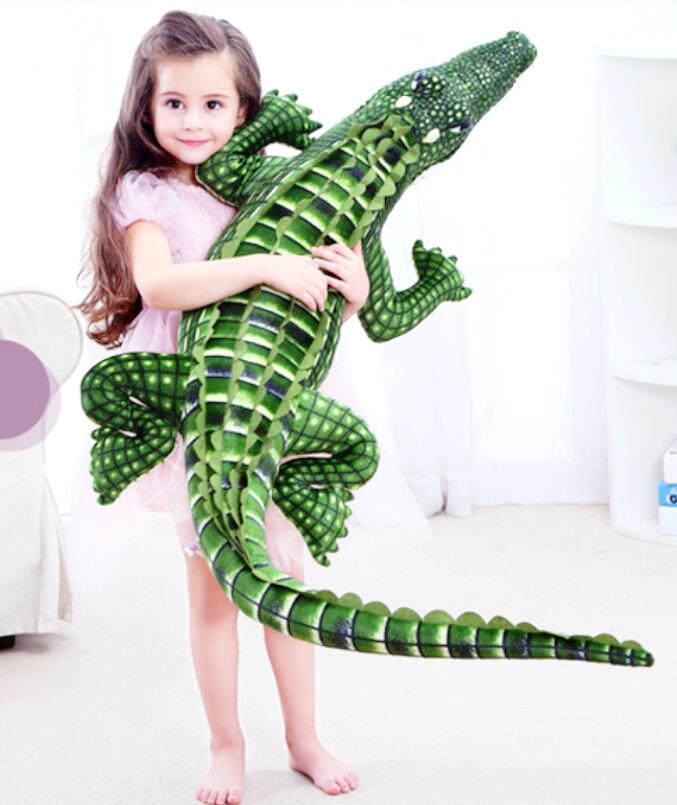 giant stuffed crocodile