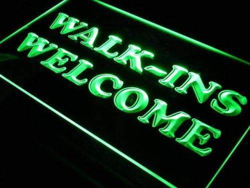Buy Walk Ins Welcome Led Neon Light Sign — Way Up Ts