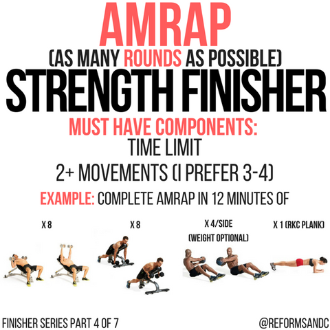 AMRAP Strength Finisher