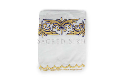 White embroidered towel set – Hum Dastkaar