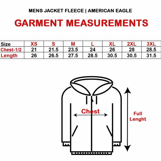 American Eagle Sizing Chart