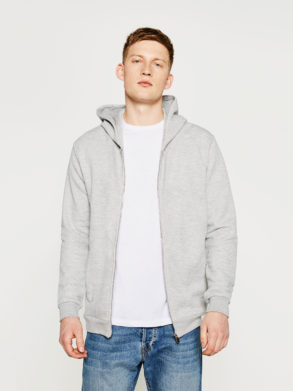 zara grey hoodie