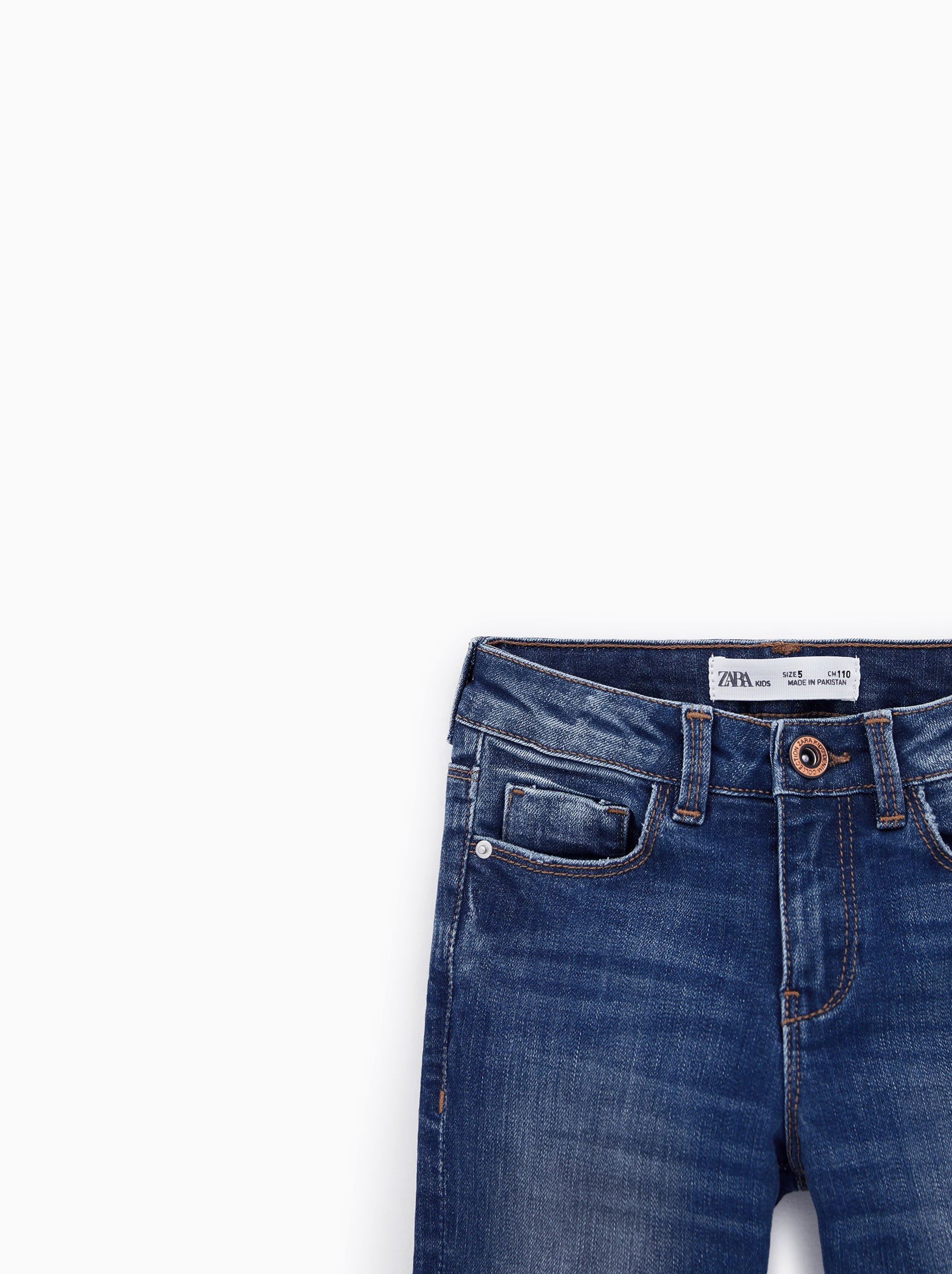 zara basic denim jeans