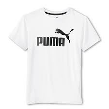 white puma tshirt