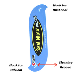 Seal Mate Plus new design breakdown new 2 hooks for both dust seal and oil seal and cleaning groove.