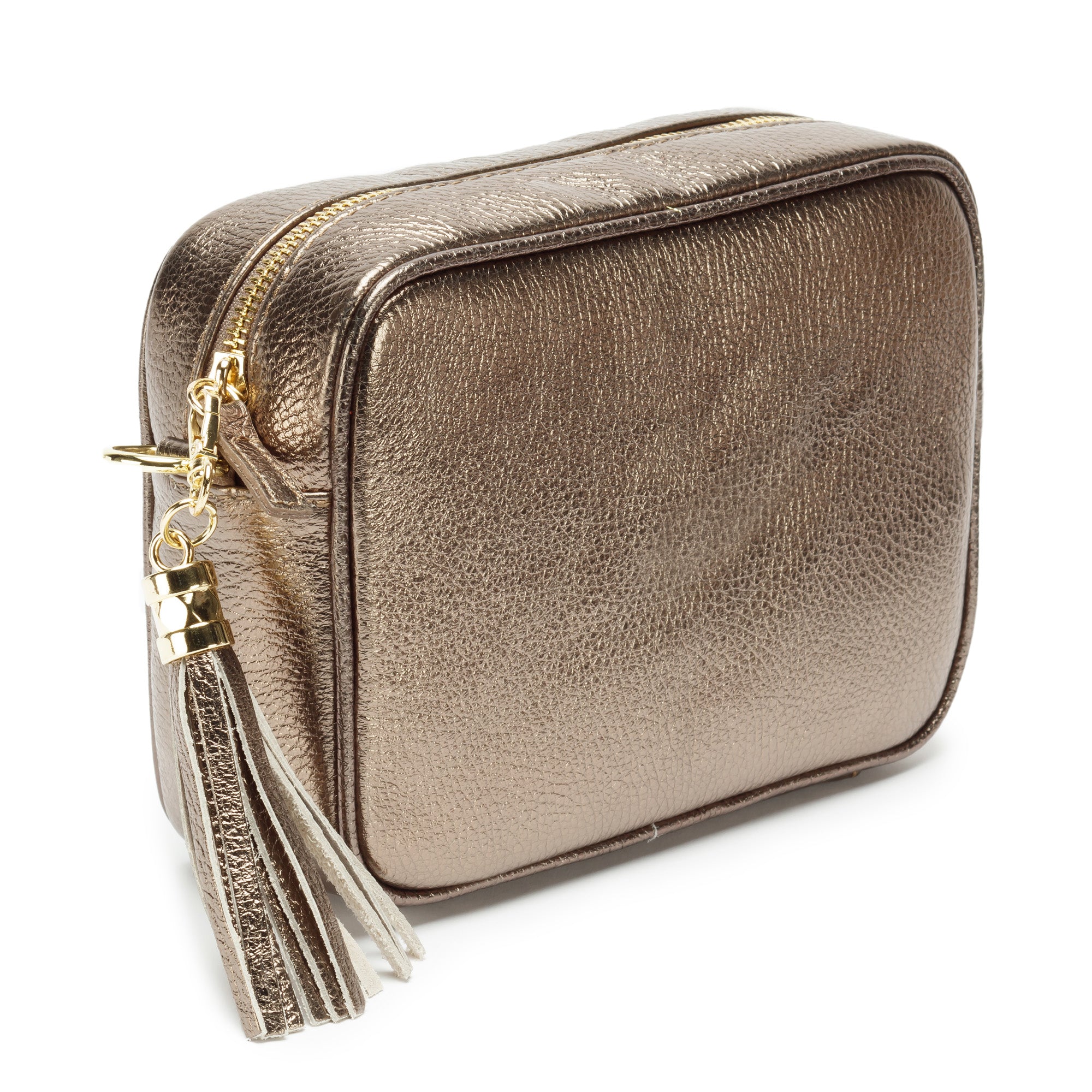 Image of Crossbody Tassel Bronze