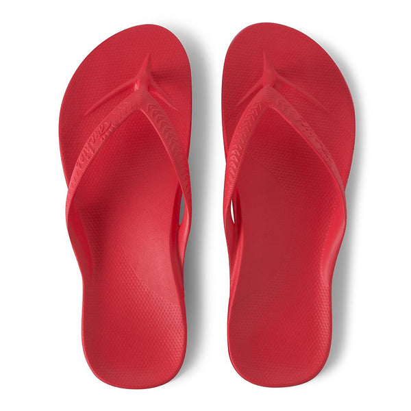high arch support thongs