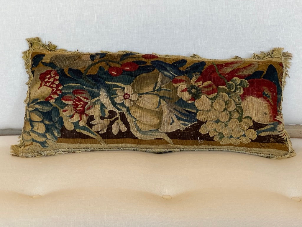 Late 17th Century Flemish Tapestry Panels Stuffed as Cushions - Helen ...