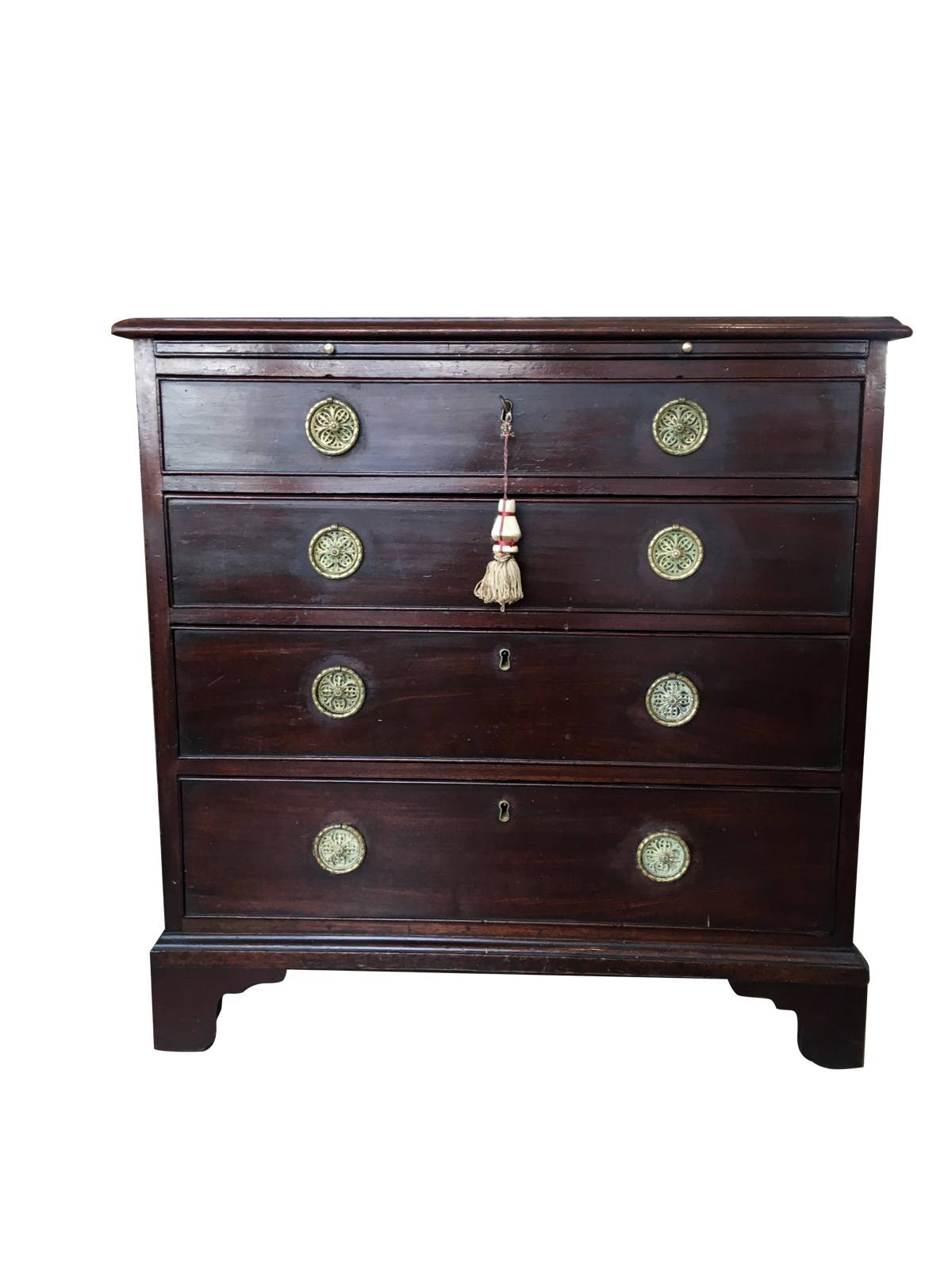 18th Century English Chippendale Cuban Mahogany Bachelor S Chest