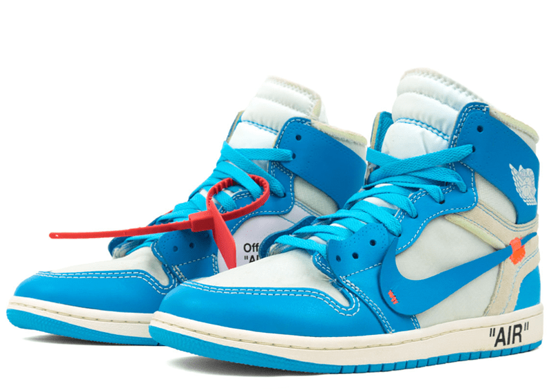 blue off white jordan 1 price