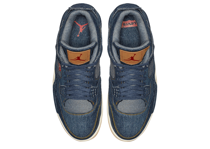 Jordan 4 Retro Levi's Denim (Tag with Levi's Logo) – Court Order