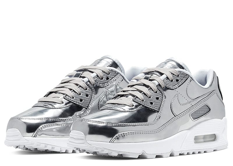 nike air max 90 metallic silver 2020