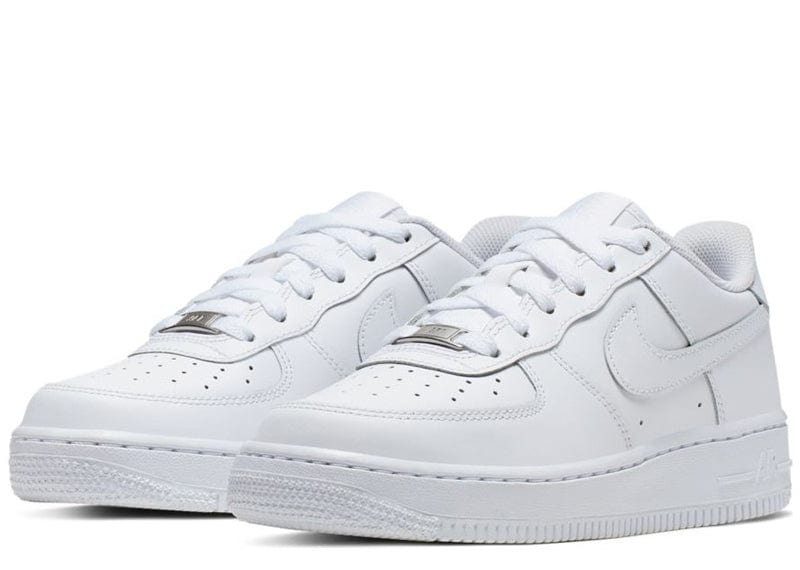 Nike Air Force 1 Low LE Triple White (GS) — Court Order