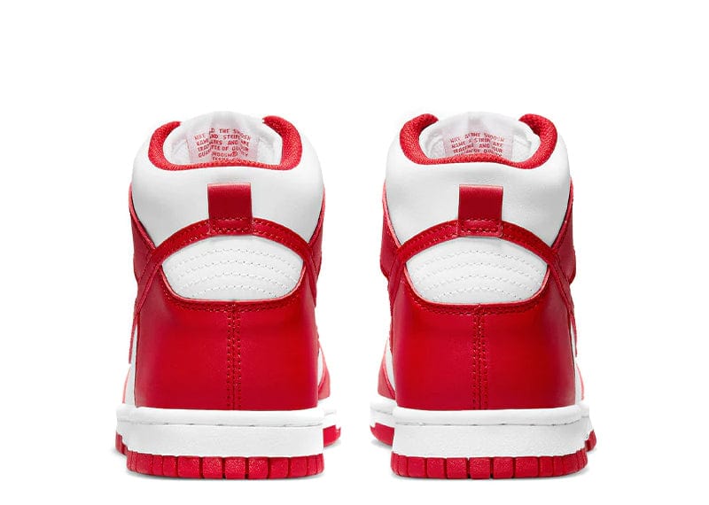 nike dunk high championship red