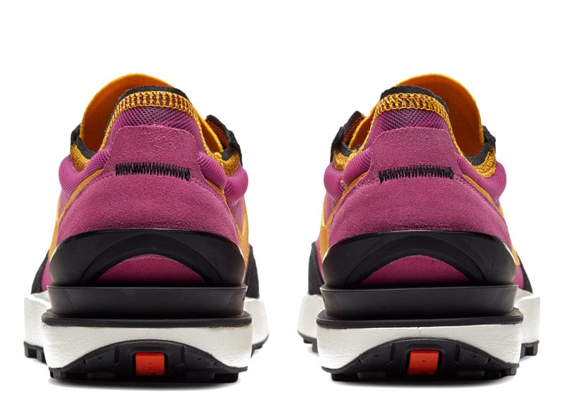 nike waffle one pink orange