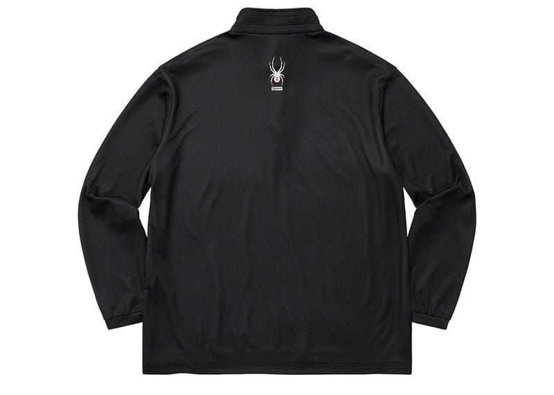 Supreme Spyder Web Half Zip Pullover Black – Court Order