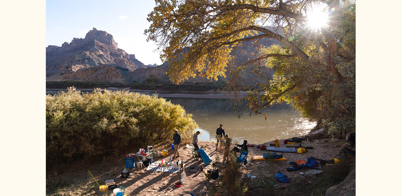 Spanish Bottom Cataract Canyon Camp