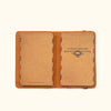 Vintage Leather Field Notes Cover & Travel Wallet | Saddle Tan