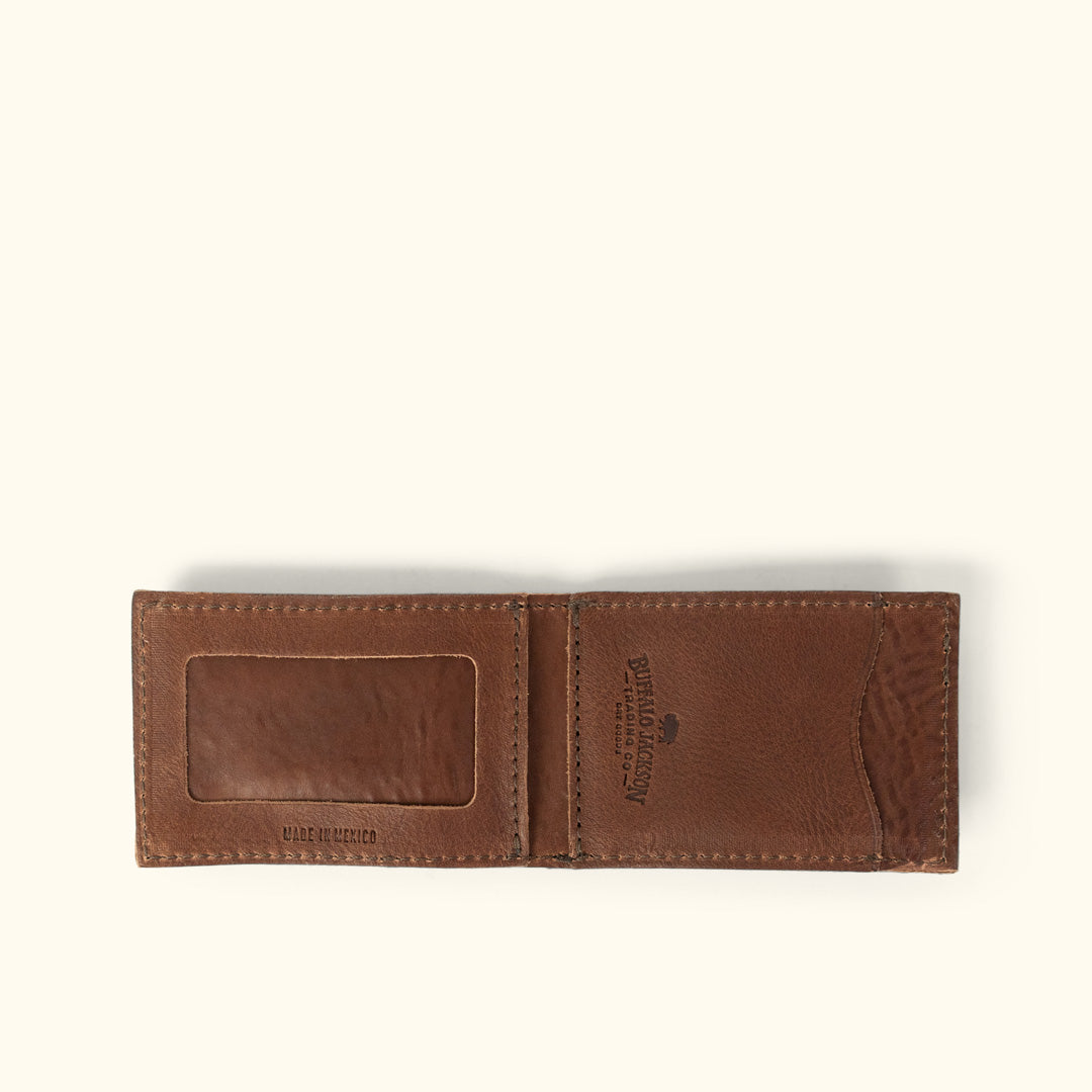Bifold Wallet With Magnetic Money Clip | Buffalo Jackson