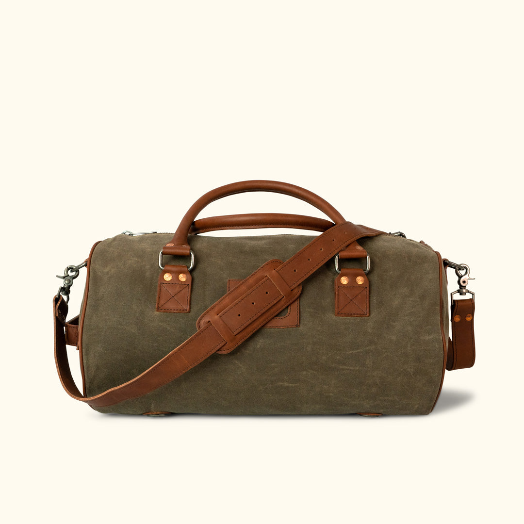 men's canvas gym bag