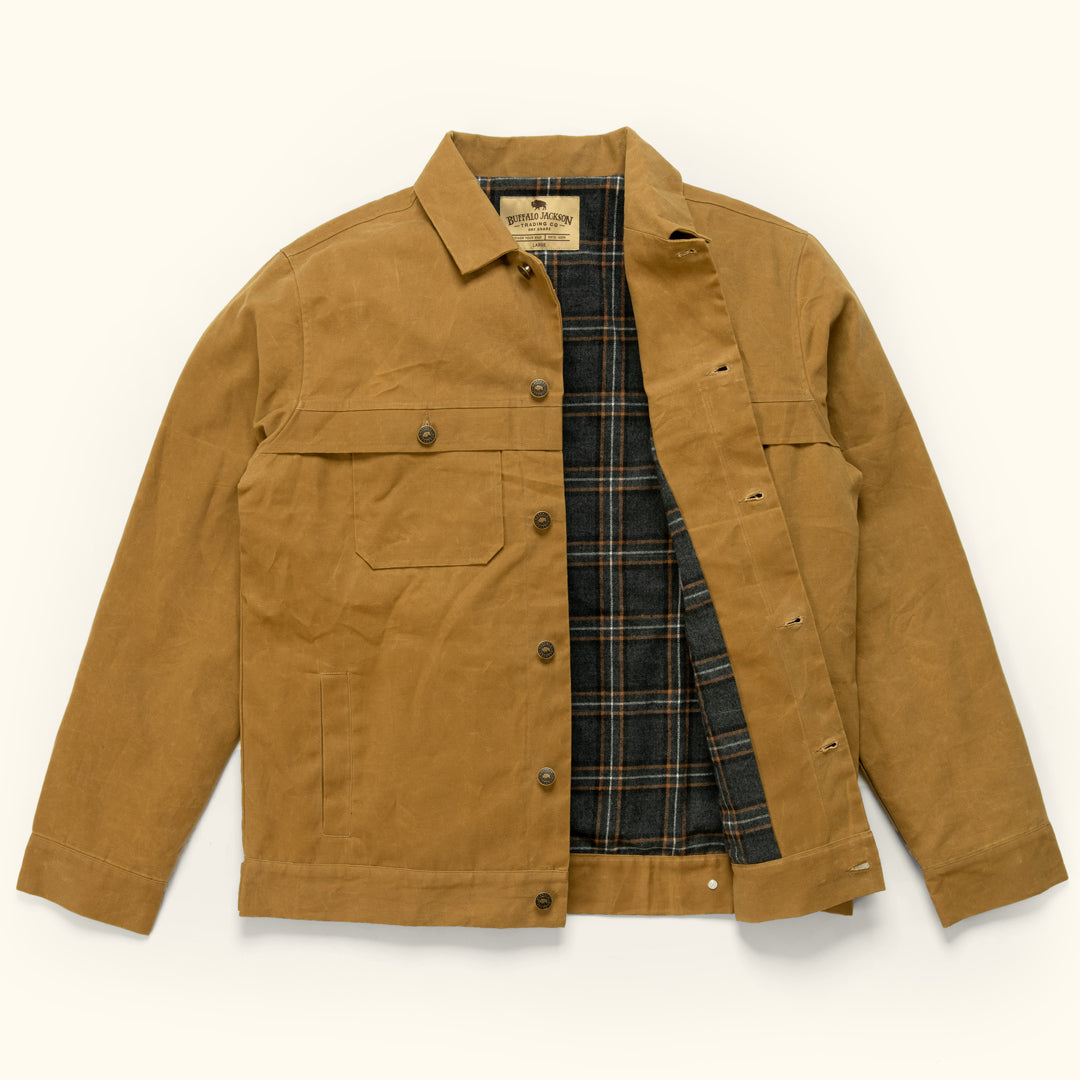 tan trucker jacket mens