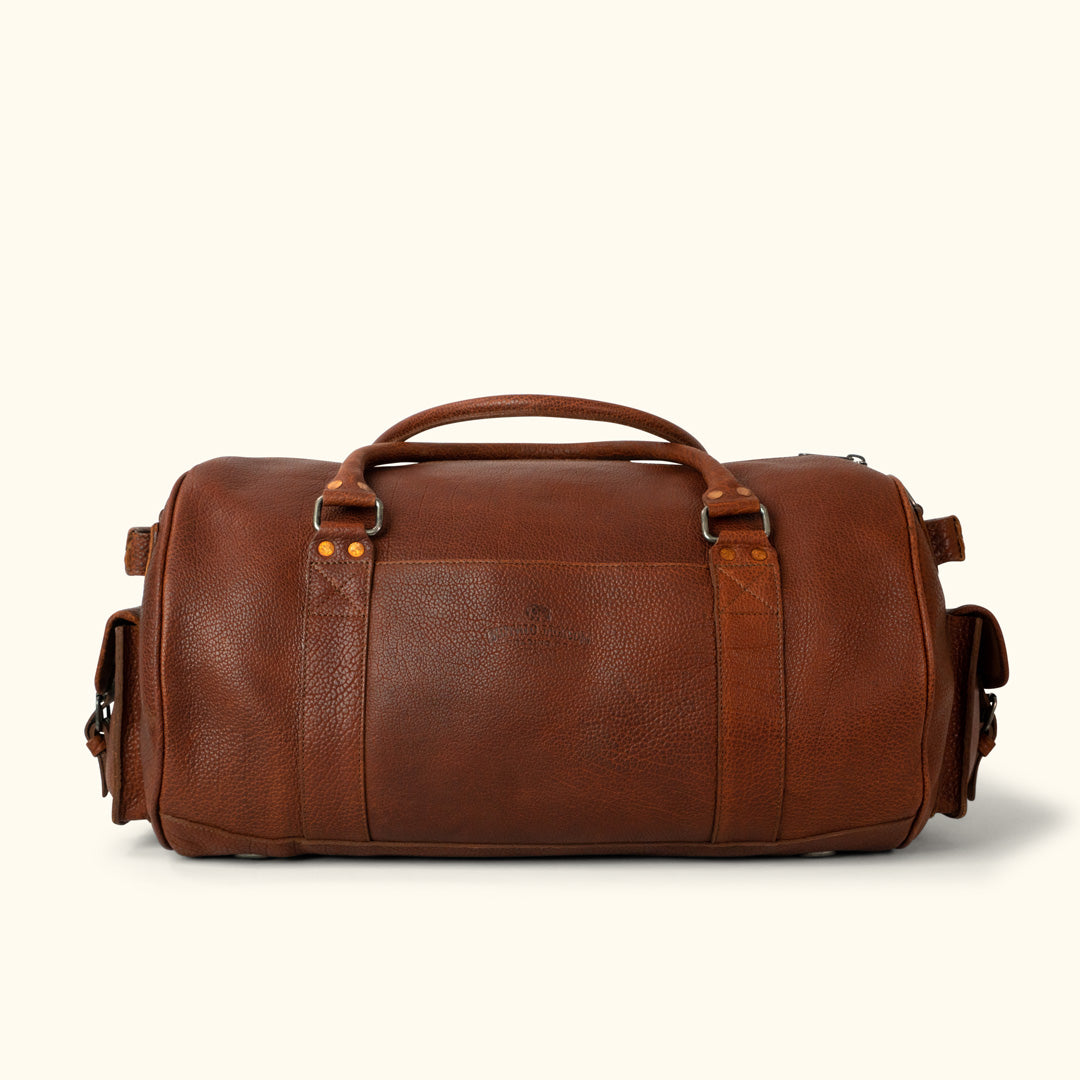 Bison Duffle Bag - Bison Leather Travel Bag | Buffalo Jackson