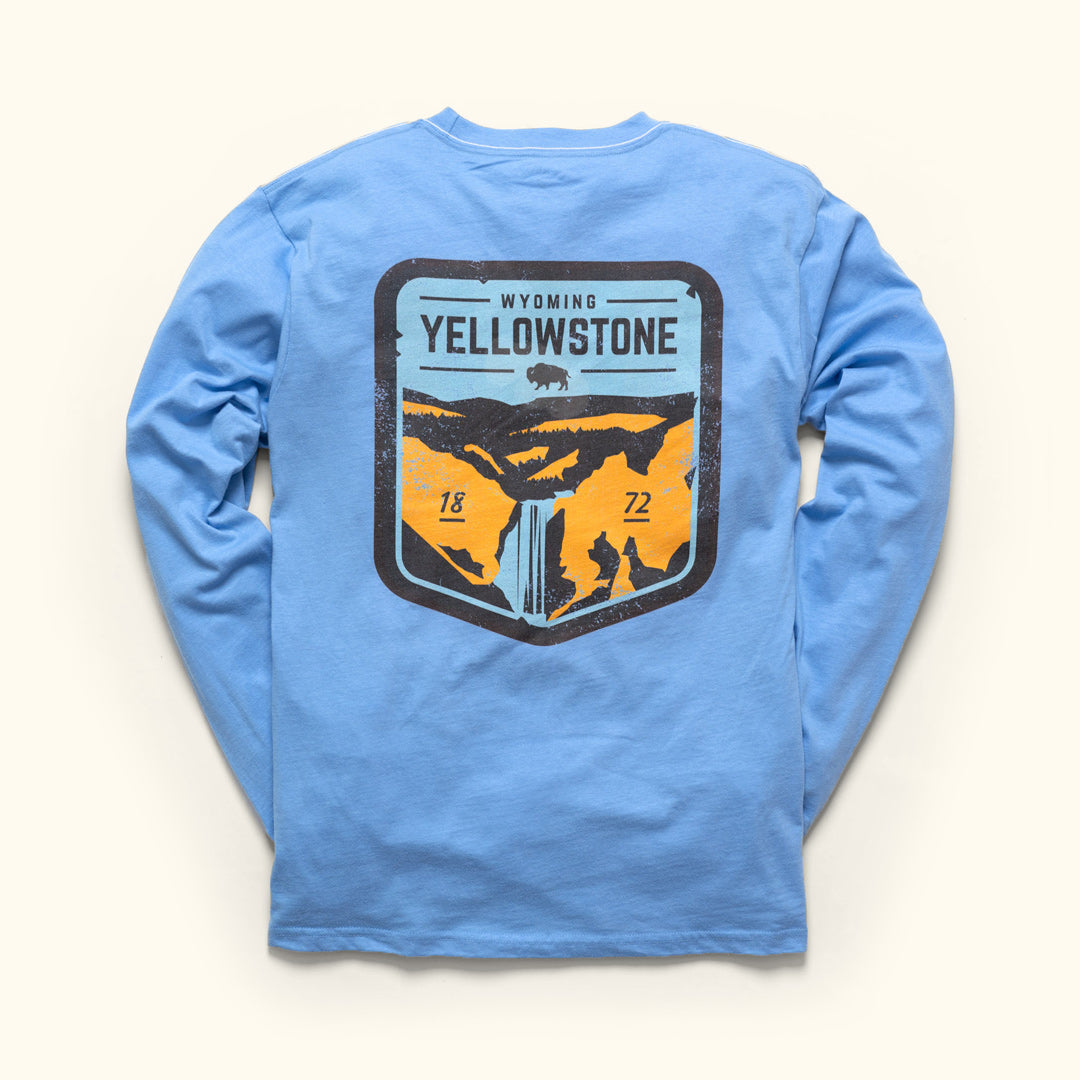 Yosemite Long Sleeve Graphic Pocket Tee | Buffalo Jackson