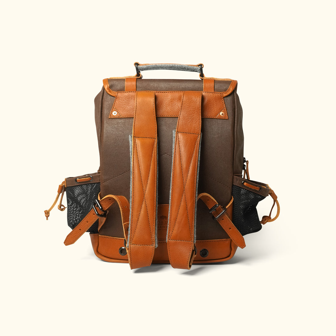 dakota waxed canvas messenger bag