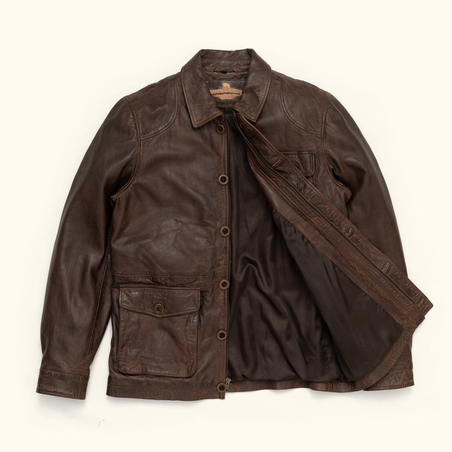 Vintage Leather Jackets for Men | Buffalo Jackson