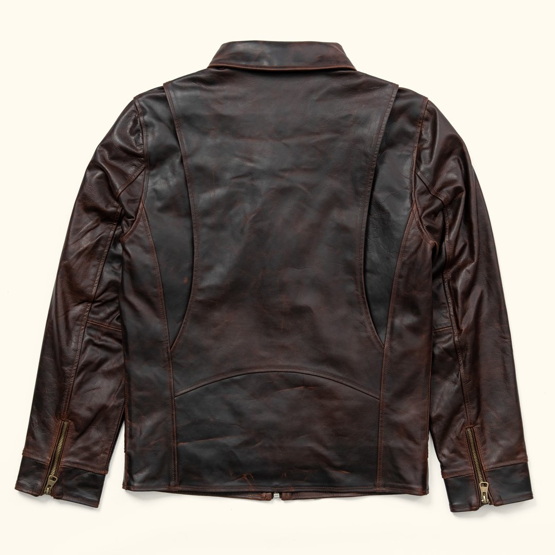 Men's Leather Flight Jacket | Buffalo Jackson | The Legacy