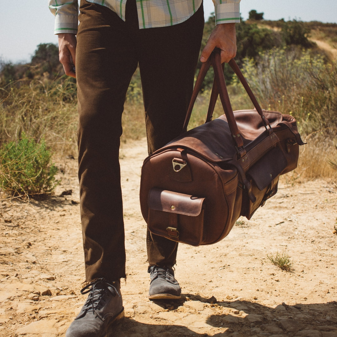 mens duffle bag